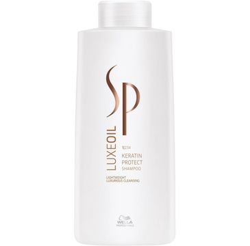 Wella Professionals SP Luxe Oil Keratin Protect Shampoo regenerujący szampon do włosów (1000 ml)