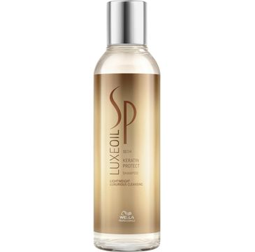 Wella Professionals SP Luxe Oil Keratin Protect Shampoo szampon keratynowy do włosów zniszczonych (200 ml)