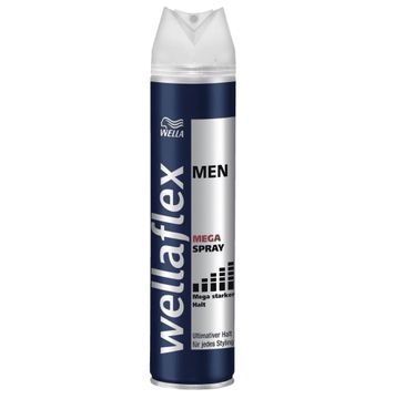 Wella  Wellaflex Men Mega Spray mocny lakier do włosów (250 ml)