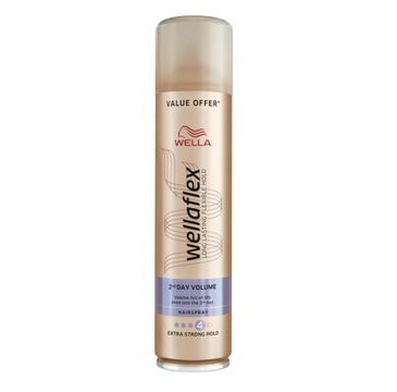 Wella  Wellaton Wellaflex Long Lasting Flexible Hold Hairspray bardzo mocno utrwalający lakier do włosów 4 Volume 400ml