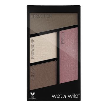 Wet n Wild Color Icon Eyeshadow Quad paletka 4 cieni do powiek Walking On Eggshells 4.5g