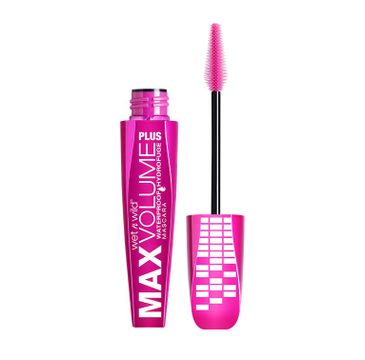 Wet n Wild Max Volume Plus Waterproof Mascara tusz do rzęs zwiększający objętość wodoodporny Amp'D Black 8ml