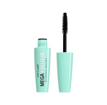 Wet n Wild Mega Protein Waterproof Mascara wodoodporny tusz do rzęs Very Black (6 ml)