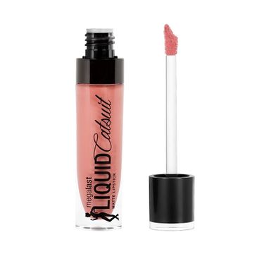 Wet n Wild Megalast Liquid Catsuit Matte Lipstick matowa pomadka w płynie Nudist Peach 6g