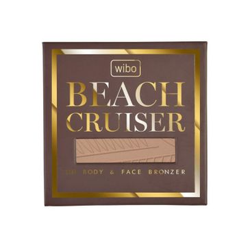 Wibo Beach Cruiser HD Body & Face Bronzer perfumowany bronzer do twarzy i ciała 02 Cafe Creme (22 g)