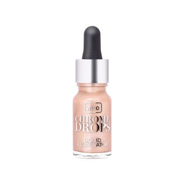 Wibo Chrome Drops Liquid Illuminator płynny rozświetlacz do twarzy i ciała nr 2 (9 ml)