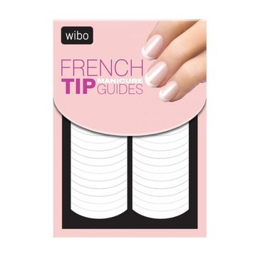 Wibo French Manicure Top Guides naklejki na paznokcie do francuskiego manicure (30 szt.)
