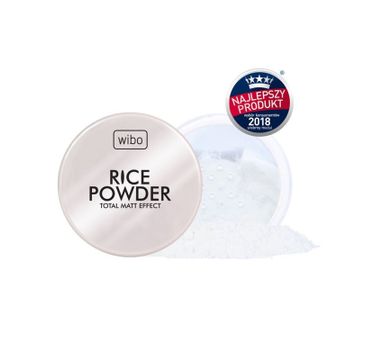 Wibo Rice Powder Total Matt Effect sypki puder utrwalający (5.5 g)