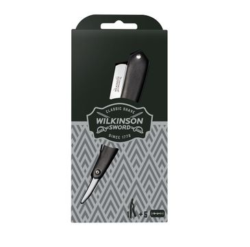 Wilkinson Classic Premium brzytwa do golenia + wymienne żyletki (5 szt.)