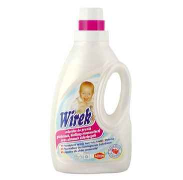 Wirek Mleczko do prania pieluszek, bielizny niemowlęcej oraz ubranek dziecięcych o pojemności (1000 ml)