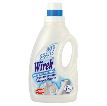 Wirek płyn do prania, białe tkaniny o pojemności (1000 ml)