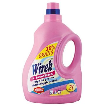 Wirek płyn do prania z lanoliną o pojemności (2000 ml)