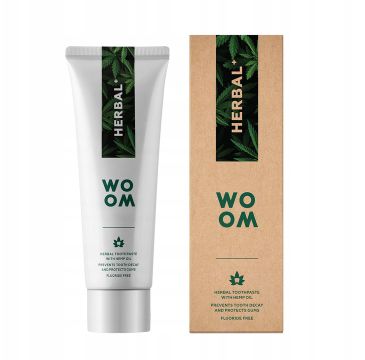 Woom Herbal+ ziołowa pasta do zębów (75 ml)