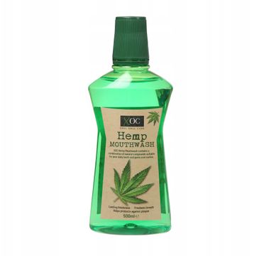 XOC Hemp Mouthwash płyn do płukania ust z olejkiem konopnym (500 ml)