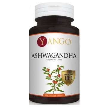 Yango Ashwagandha 430mg suplement diety 90 kapsułek