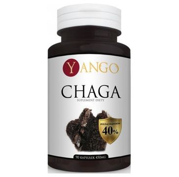 Yango Chaga 400mg suplement diety 90 kapsułek