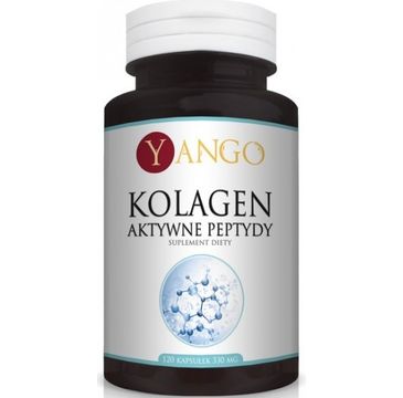 Yango Kolagen Aktywne Peptydy 330mg suplement diety 120 kapsułek
