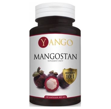 Yango Mangostan 400mg suplement diety 100 kapsułek