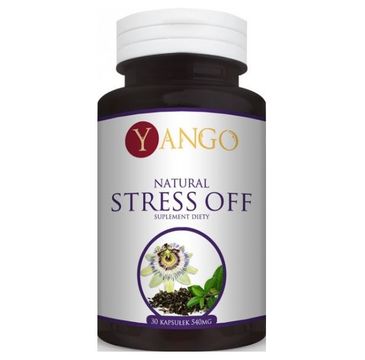Yango Natural Stress Off 540mg suplement diety 30 kapsułek