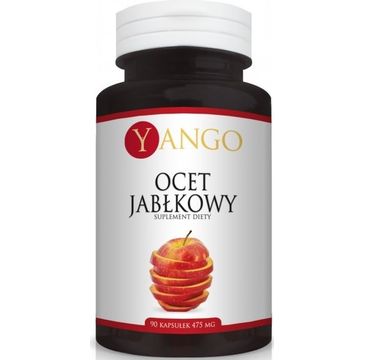 Yango Ocet Jabłkowy 475mg suplement diety 90 kapsułek