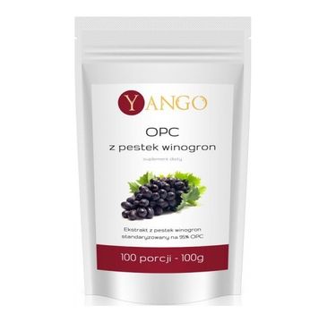 Yango OPC Ekstrakt z Pestek Winogron suplement diety 100g