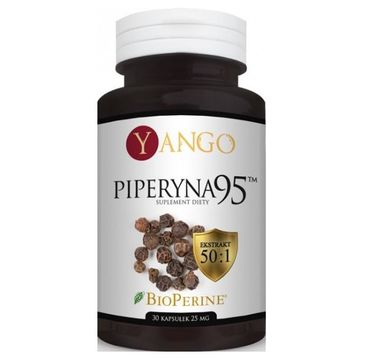 Yango Piperyna 95 25mg suplement diety 30 kapsułek