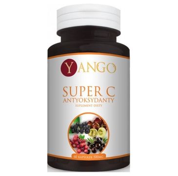 Yango Super C Antyoksydanty 500mg suplement diety 60 kapsułek