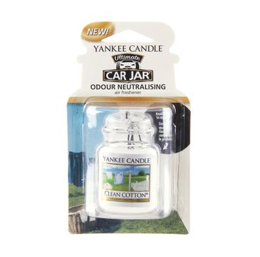 Yankee Candle Car Jar Ultimate zapach samochodowy Clean Cotton 1sztuka
