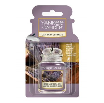 Yankee Candle Car Jar Ultimate zapach samochodowy Dried Lavender & Oak