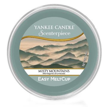 Yankee Candle Scenterpiece Easy Melt Cup wosk do elektrycznego kominka Misty Mountains 61g
