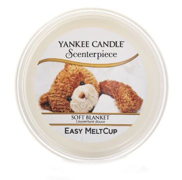 Yankee Candle Scenterpiece Easy Melt Cup wosk do elektrycznego kominka Soft Blanket 61g