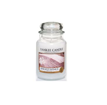 Yankee Candle Świeca zapachowa duży słój Angel's Wings 623g