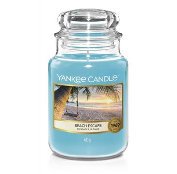 Yankee Candle świeca zapachowa duży słój - Beach Escape (623 g)