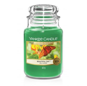 Yankee Candle Świeca zapachowa duży słój Beautiful Day (623 g)