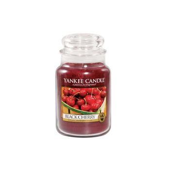 Yankee Candle Świeca zapachowa duży słój Black Cherry 623g