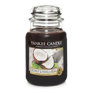 Yankee Candle Świeca zapachowa duży słój Coconut & Vanilla Bean 623g