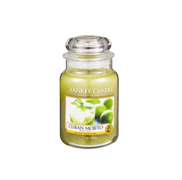 Yankee Candle Świeca zapachowa duży słój Cuban Mojito 623g