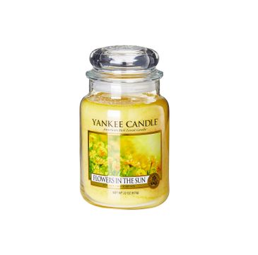 Yankee Candle Świeca zapachowa duży słój Flowers in the Sun 623g