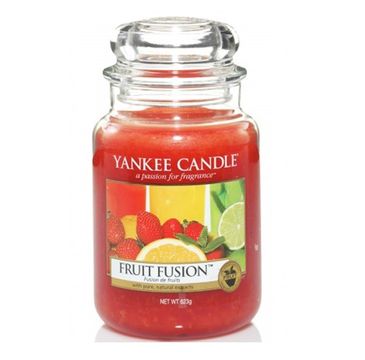 Yankee Candle Świeca zapachowa duży słój Fruit Fusion 623g