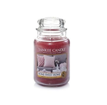 Yankee Candle Świeca zapachowa duży słój Home Sweet Home 623g