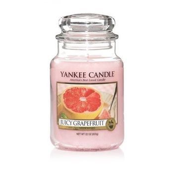 Yankee Candle Świeca zapachowa duży słój Juicy Grapefruit 623g