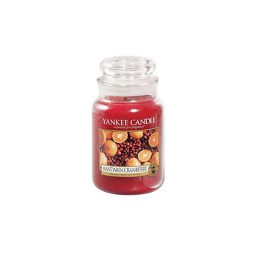 Yankee Candle Świeca zapachowa duży słój Mandarin Cranberry 623g