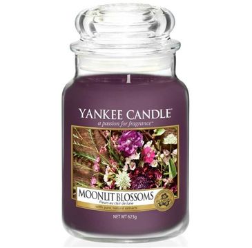 Yankee Candle Świeca zapachowa duży słój Moonlit Blossoms 623g