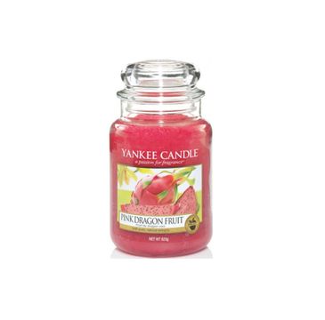 Yankee Candle Świeca zapachowa duży słój Pink Dragon Fruit 623g