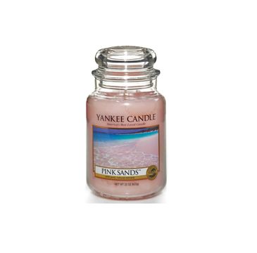 Yankee Candle Świeca zapachowa duży słój Pink Sands 623g