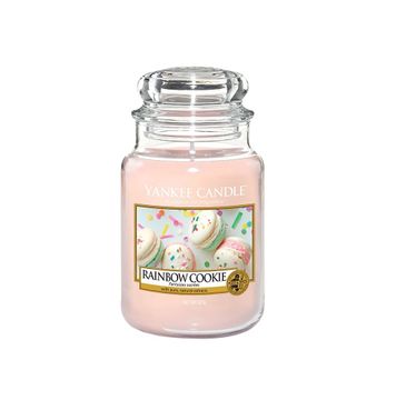 Yankee Candle Świeca zapachowa duży słój Rainbow Cookie 623g