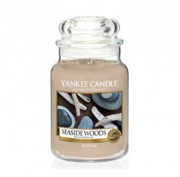 Yankee Candle świeca zapachowa duży słój Seaside Wood (623 g)