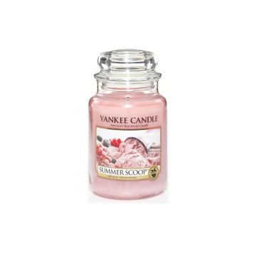 Yankee Candle Świeca zapachowa duży słój Summer Scoop 623g