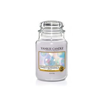 Yankee Candle Świeca zapachowa duży słój Sweet Nothings 623g