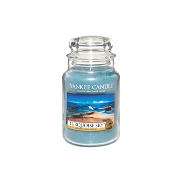 Yankee Candle Świeca zapachowa duży słój Turquoise Sky™ 623g